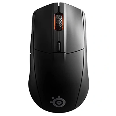 Imagen de Ratón gaming SteelSeries Rival 3 Wireless, 18000 ppp, Inalámbrico, 6 Teclas, Batería, Bluetooth, Negro