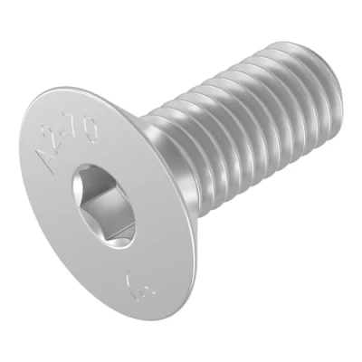 Imagen de Tornillo avellanado SECCARO M12 x 30 mm, acero inoxidable V2A VA A2, DIN 7991 / ISO 10642, zócalo hexagonal, 20 piezas