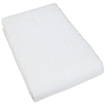 Imagen de Calitex Protector de mesa ovalado Caligomme 135 x 190 cm, color blanco