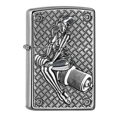 Imagen de Zippo 2005727 Mechero, Latón, Chrom, 5.5 x 3.5 1 cm