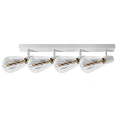 Imagen de Miratic Lampara Techo 60W Aplique Pared Interior Lamparas de Luminaria y IP20 Diseño Elegante Moderno Color Blanco Bombilla no Incluida