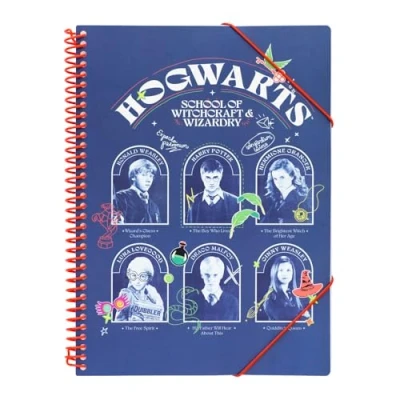 Imagen de Carpeta fundas plastico A4 Harry Potter duro transparente (30 fundas) clasificadora Carpetas archivadoras, Material escolar y papeleria