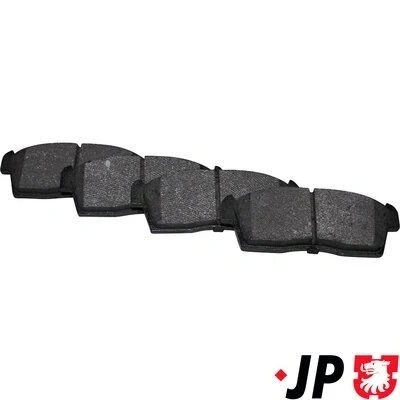 Imagen de JP GROUP 4763601310 Juego de pastillas freno Eje delantero con avisador acústico desgaste SUZUKI: Ignis 2, I, Alto VII, NISSAN: Pixo