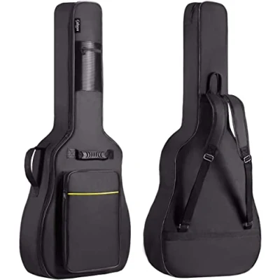 Imagen de CAHAYA Funda de Guitarra Universal Acolchada Suave Versión Actualizada 8 mm para Acústica con Tamaño Más Grandes 39/40/41 Pulgadas Modelo CY0152