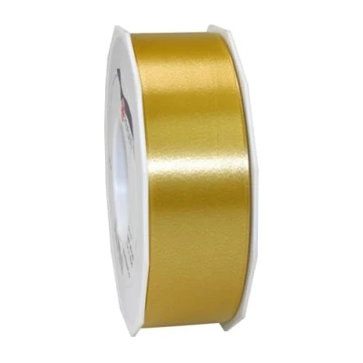 Imagen de C.E. PATTBERG cinta regalo color oro, 91 m de embalar para rizar, 40 mm ancho manualidades, decoración y envolver regalos cualquier ocasión