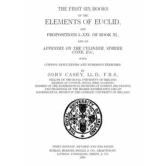 Imagen de The First Six Books Of Elements Euclid (ebook)
