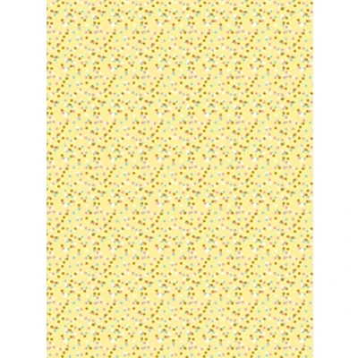 Imagen de Decopatch fda746o Papel Número 746 Paquete (Amarillo, puntos, 395 x 298 mm), para sus papmachés, 20 hojas