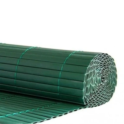 Imagen de BONERVA Cañizo PVC Doble Cara Valla de decoración Exterior para jardín y terraza (Verde, 1,5 x 3 Metros)