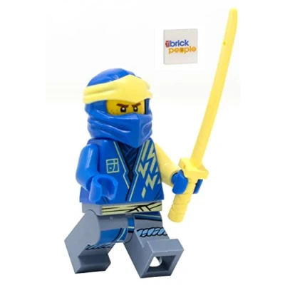 Imagen de LEGO Ninjago Core: Minifigura Ninja Jay azul con Katana