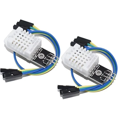Imagen de TECNOIOT 2pcs DHT22 Digital Temperature Humidity Sensor AM2302 Module with PCB and Cable / de Temperatura y Humedad