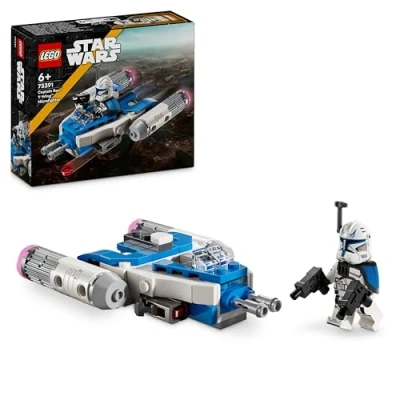 Imagen de Lego Star Wars: Las Guerras Clon Microfighter: ala y del Capitán Rex Nave Estelar de Juguete Coleccionable para Construir Minifigura, Regalo Niños Niñas 6 Años o Más 75391