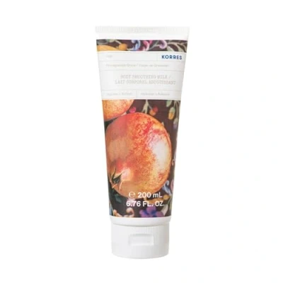 Imagen de KORRES POMEGRANATE GROVE Suavizante Leche corporal con aloe vera, aroma afrutado de jugosas granadas, vegano, dermatológicamente testado, sin siliconas ni parabenos, 200 ml