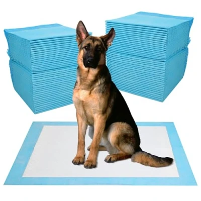 Imagen de JANUIXCO 60 Unidades Empapadores Perros x 90 cm Higiénica Desechables para Mascotas Superficie de Secado Rápido, Transpirables