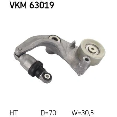 Imagen de SKF VKM 63019 Polea Tensora HONDA: CR V 3, ACCORD 8 Kombi, CIVIC Hatchback