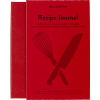 Imagen de Moleskine Recipe Journal, Theme Notebook Hardcover to Collect and Organise Your Recipes Large Size 13 x 21 cm 400 Pages