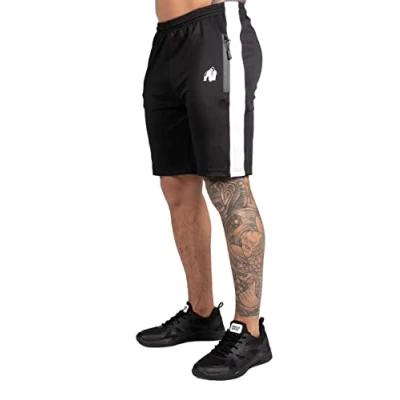 Imagen de Gorilla Wear Benton Track Pantalones Cortos, Negro, Extra Large para Hombre