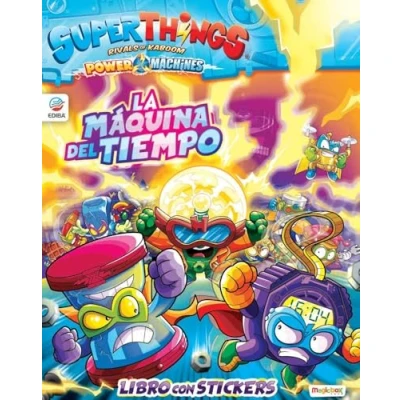 Imagen de Libro de Stickers Superthings Power Machines España