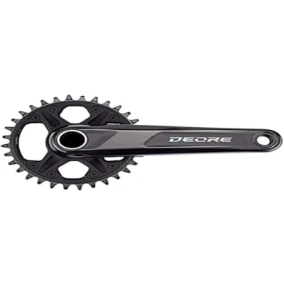 Imagen de SHIMANO SL M6100 Platos y Bielas DEORE 1x12V Dientes x 175mm Negro, Unisex Adult, Black, 32 Teeth