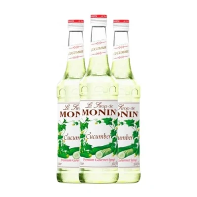 Imagen de Schnapp MoninCocktail Sirope Pepino Cucumber 70 cl (Caja de 3 Botellas cl)