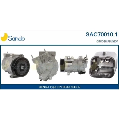 Imagen de SANDO 6014115.1 Motor de arranque 12V 1,10kW 10 CPS0066 M8 76mm FORD: Focus 2, C Max, FIESTA 6, VOLVO: V50, S40 II, MAZDA: 2 Hatchback