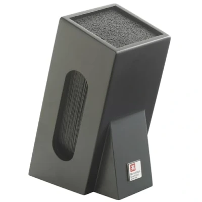 Imagen de Richardson Sheffield Bloque de cuchillos R164HSRC58846 con inserto cepillo sin equipar, negro, 15,5 x 11,5 26 cm