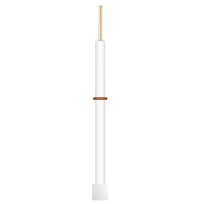 Imagen de stonylab Electrodo de Lámina Plata, Cuerpo Plata PTFE 10x10x0,2 mm para Celda Electrolítica Laboratorio Compatible con