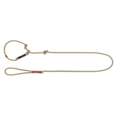Imagen de TRIXIE Correa para Perros BE Nordic Retriever L XL, 1,70 m, Ajustable sin peldaños, en Color Arena/Negro, con Tope de tracción, Ideal como Entrenamiento,