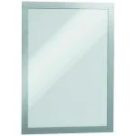 Imagen de Durable 487223 Marco informativo Duraframe (A4, autoadhesivo con cierre magnético) 2 unidades, plata
