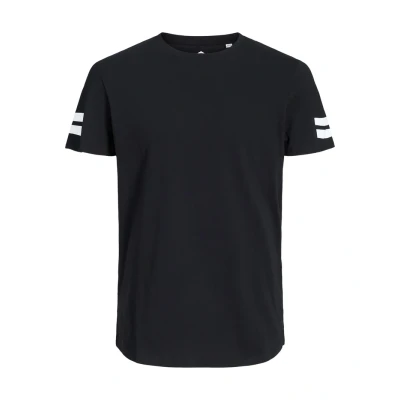 Imagen de Jack &amp; Jones Jcoboro TEE CREW NECK Camiseta estampada black, Hombre, Talla: Large, Black