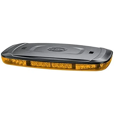 Imagen de HELLA LED Luz de aviso Mini Lightbar 12V / 24V ámbar Conexión roscada Cable: 500mm montaje exterior 2RL 014 565 201
