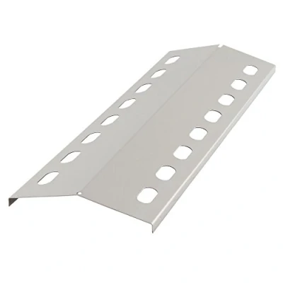 Imagen de BBQ TORO Placa de Calor Acero Inoxidable para Barbacoa Gas 12,5 x 39 cm Color Plata Distribuidor Llama Repuesto Tapa Quemador Cubierta Parrilla Piezas