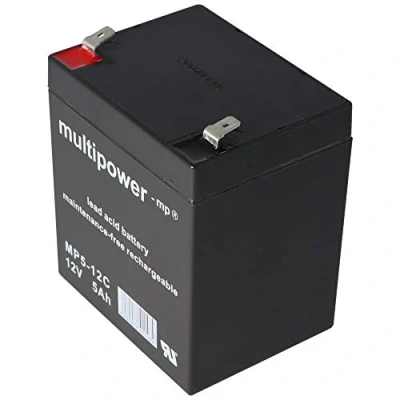 Imagen de Multipower Blei Gel Akku 12V 5Ah/12 V 5 Ah Zyklenfest Zyklen fest