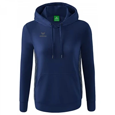 Imagen de ERIMA Mujer Essential Team Sudadera con capucha, new navy, 34