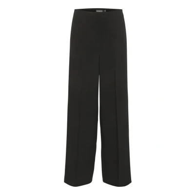 Imagen de Soaked in Luxury Corinne WIDE LONG Pantalones, Mujer, Talla: Large, Black
