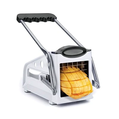 Imagen de Metaltex CORTAPATATAS &#039;FRITEX&#039;, Acero Inoxidable, Negro, Plata, Blanco, Estandar