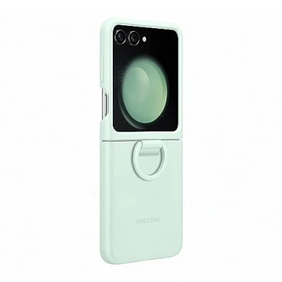 Imagen de Samsung Silicio Back Cover con Ring Verde Galaxy Z Flip 5