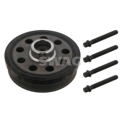 Imagen de SWAG 20 93 3077 Polea de cigüeñal 6PK 180 5 con tornillos, para BMW: Berlina, 3 X3