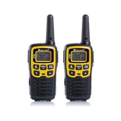 Imagen de MIDLAND XT50 24channels 446.00625 446.0935MHz Negro, Amarillo Two Way radios Walkie Talkie (AAA, Alcalino, 54 x 33 103 mm, 93 g)