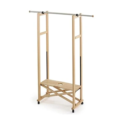 Imagen de Arredamenti Italia Perchero ELIOS, Madera Plegable Extensible Color: Natural Ar It il Cuore del Legno