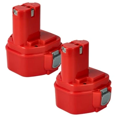 Imagen de vhbw 2X Batería reemplaza Klauke RA3, RA4, RA5 para Herramientas eléctricas (3000mAh NiMH 12V)