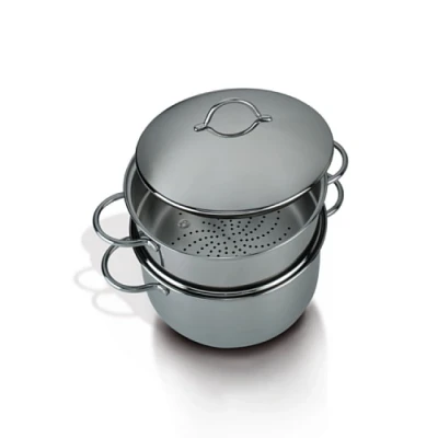 Imagen de Barazzoni Vaporset S/Fondo ø20cm, Capacità 2.7 lt, Acciaio INOX 18/10, Made in Italy