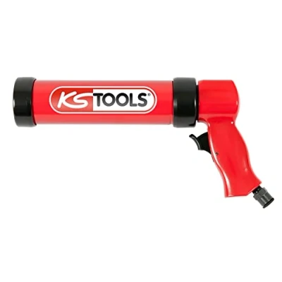 Imagen de KS Tools 515.3910 pistola silicona neumatica aplicador 310 ml