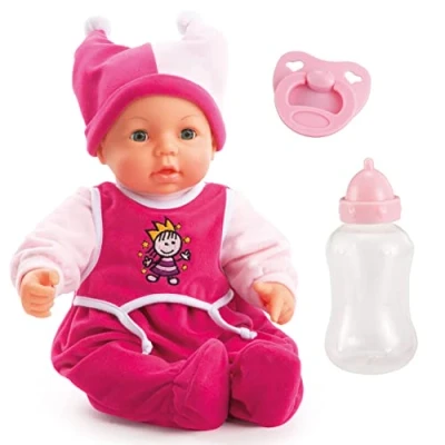 Imagen de Bayer Design 94682AA Muñeca Hello Baby Muñeco bebé con accesorios , Modelos/colores Surtidos, 1 Unidad