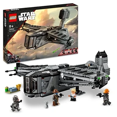 Imagen de LEGO 75323 Star Wars The Justifier, Nave Estelar para Construir, Minifigura de Bad Cane y Figura Droide Todo 360, Serie La Remesa Mala, Regalospara Niños Niñas