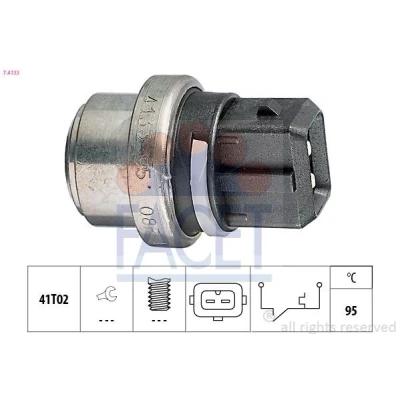 Imagen de FACET 7.4133 Interruptor de temperatura, testigo líquido refrigerante Made in Italy OE Equivalent VOLKSWAGEN: TRANSPORTER 4, 4 Bus