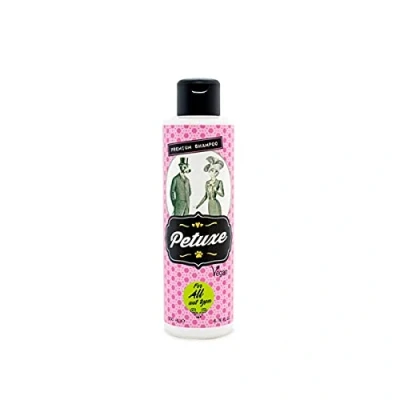 Imagen de Petuxe Cosmetics Champú Vegano para Mascotas, Cachorros/Puppies, Desarrollado el Cuidado Que merecen los Primeros baños de Cachorros y mininos, 91% Ingredientes Origen Natural. (200 ml)