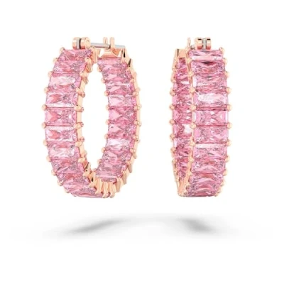 Imagen de Swarovski Matrix Mujeres Pendientes Oro rosa 5657726