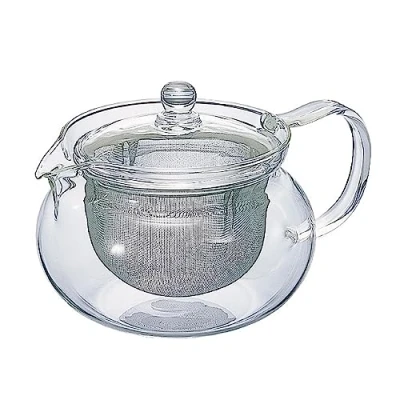 Imagen de HARIO Chacha Glass Teapot 23oz.700ml, CHJMN 70T (Japan Import)