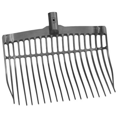 Imagen de Vplast Horquilla para estiércol de plástico sin mango One Size Dark gray