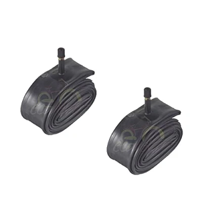 Imagen de ECA24AMD Par de 2 cámaras aire 24 x 1,75/1,90/2,125 con válvula Schrader América para MTB City Mountain Bike Bicicleta